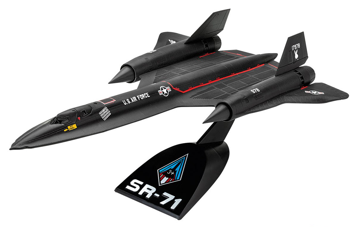Сглобяем модел Самолет Lockheed SR-71 Blackbird, 15 части