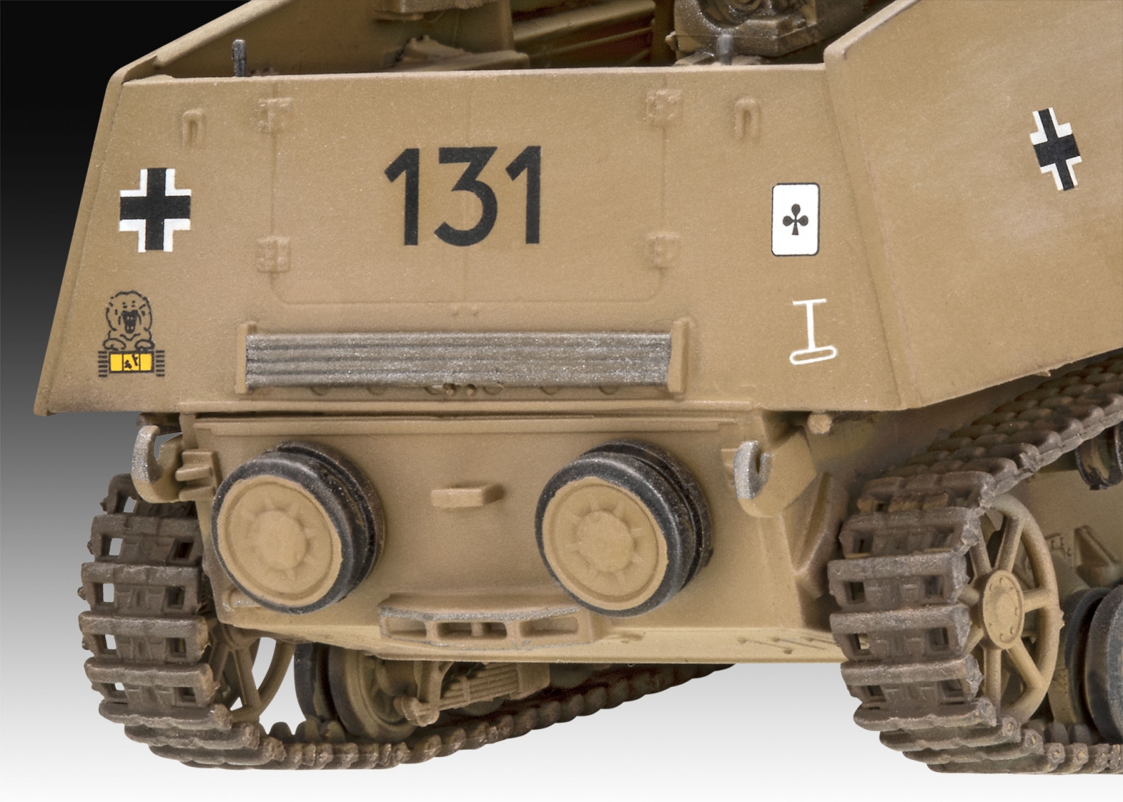 Assembly model, Revell, Tank Sd.Kfz. 164 Nashorn, 184 parts