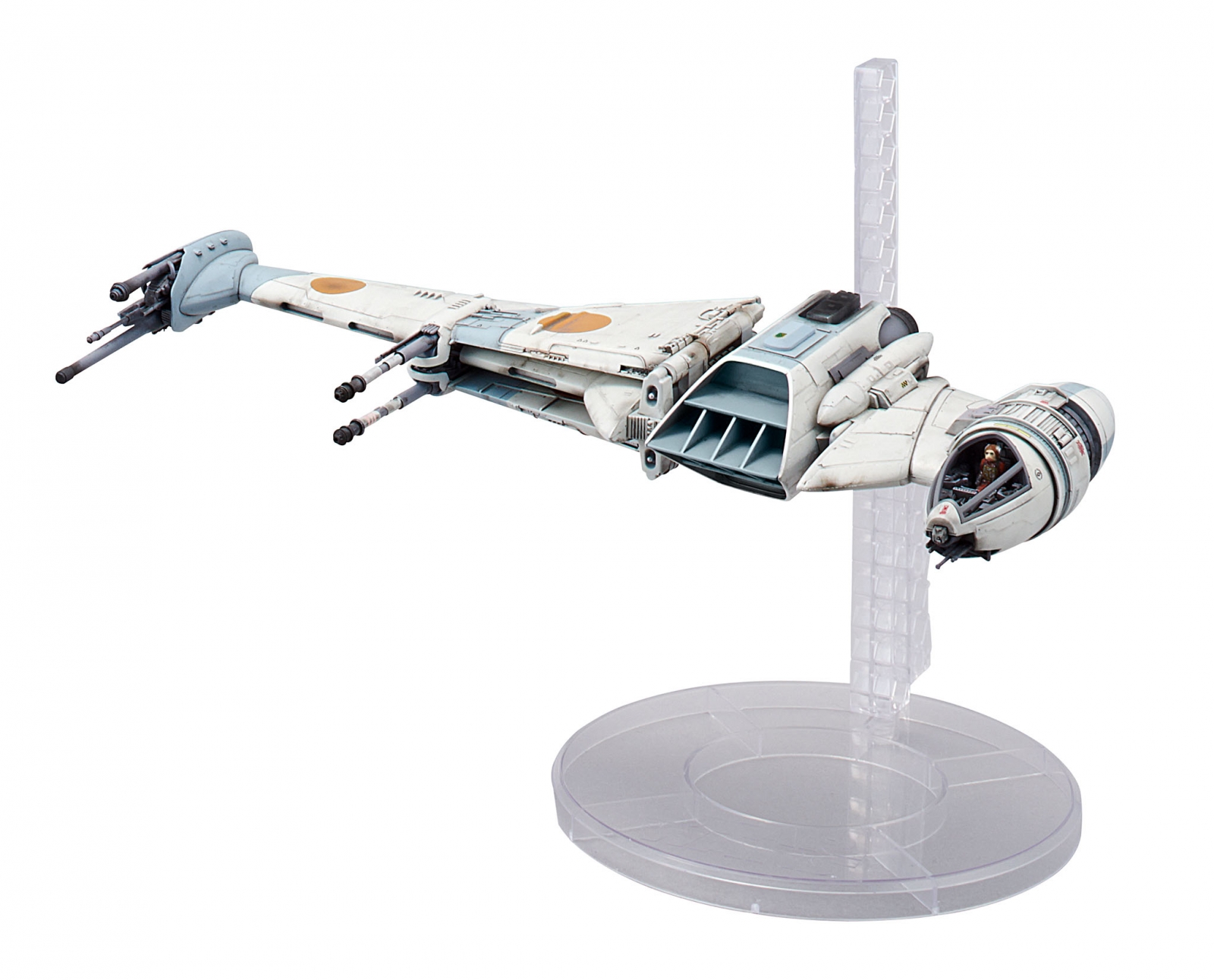 Сглобяем модел, BANDAI, Star Wars, B-Wing Fighter easy-click, 105 части