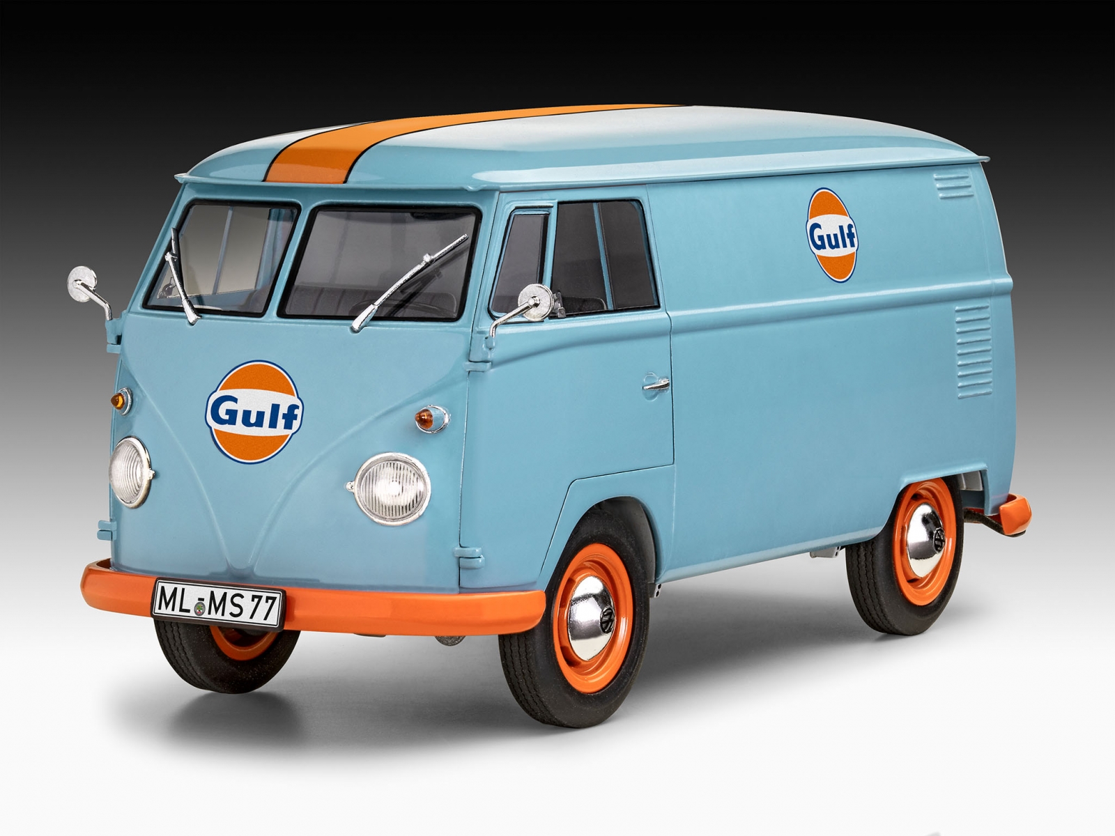Сглобяем модел, Revell, Автомобил VW T1 panel van, 123 части