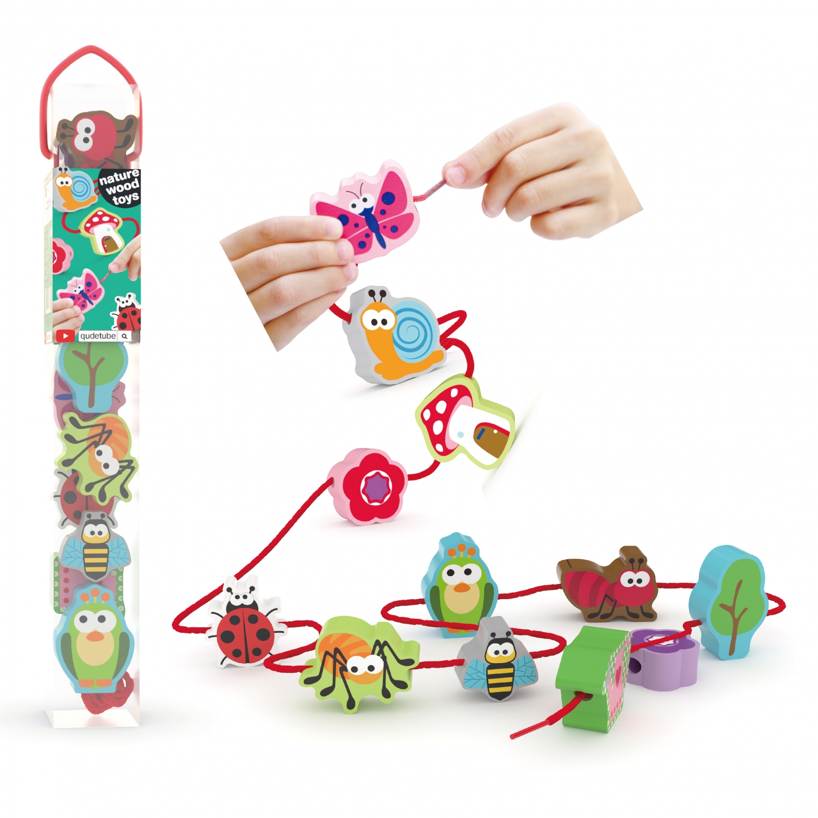 String figures in a tube, J'adore, Animal Kingdom