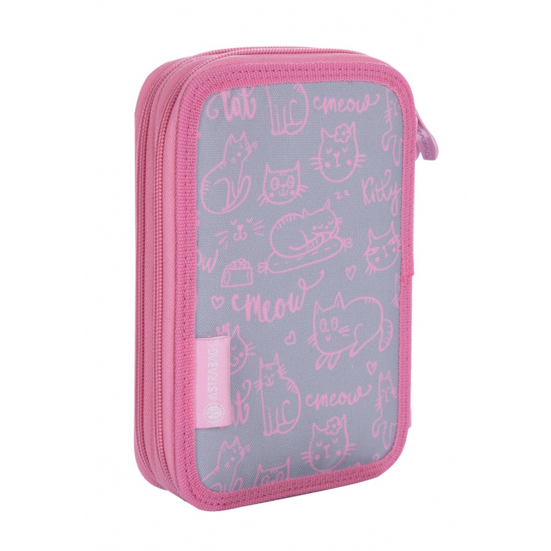 Double vanity case ASTRABAG AC2 Pinky Kitty, without accessories