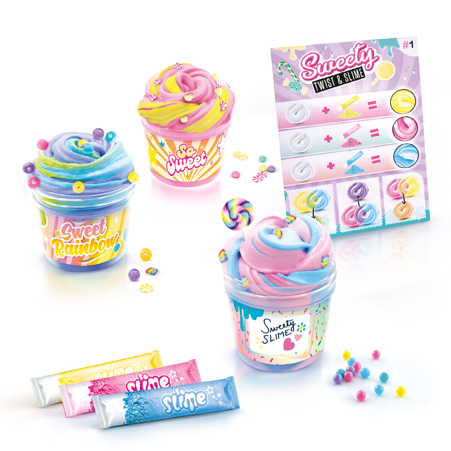 Творчески комплект, Canal Toys, So Slime, Направи си сам сладък слайм