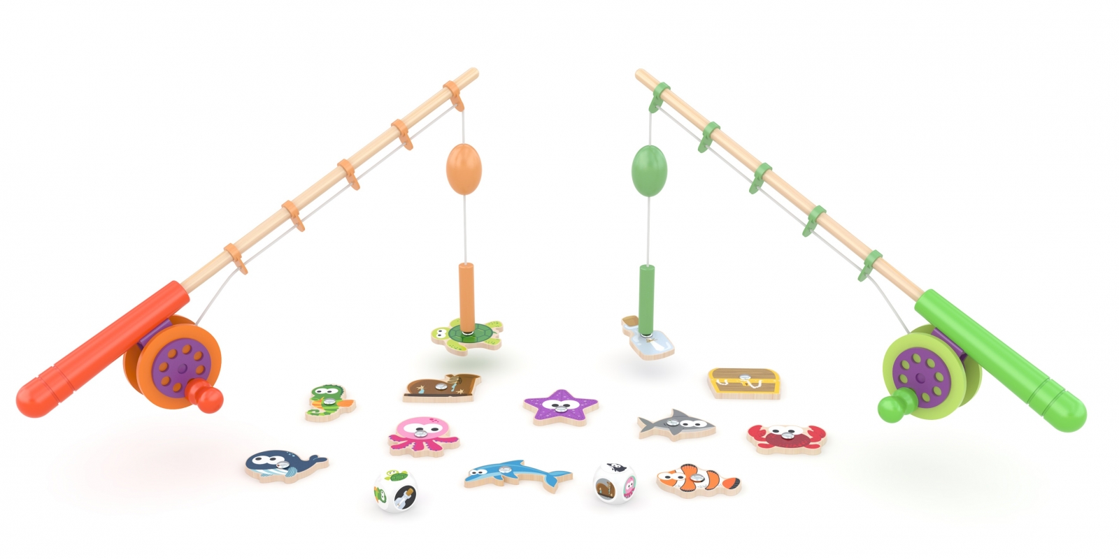 Fun game, J′adore, Fishing Treasure, 16 pieces
