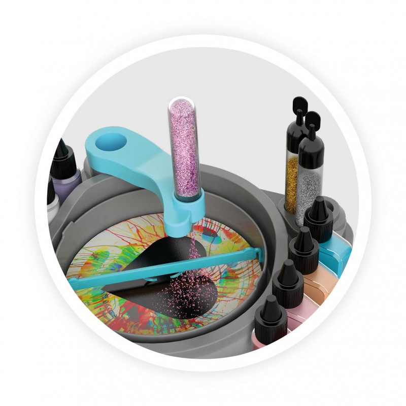 Творчески комплект Студио за рисуване, Spin art