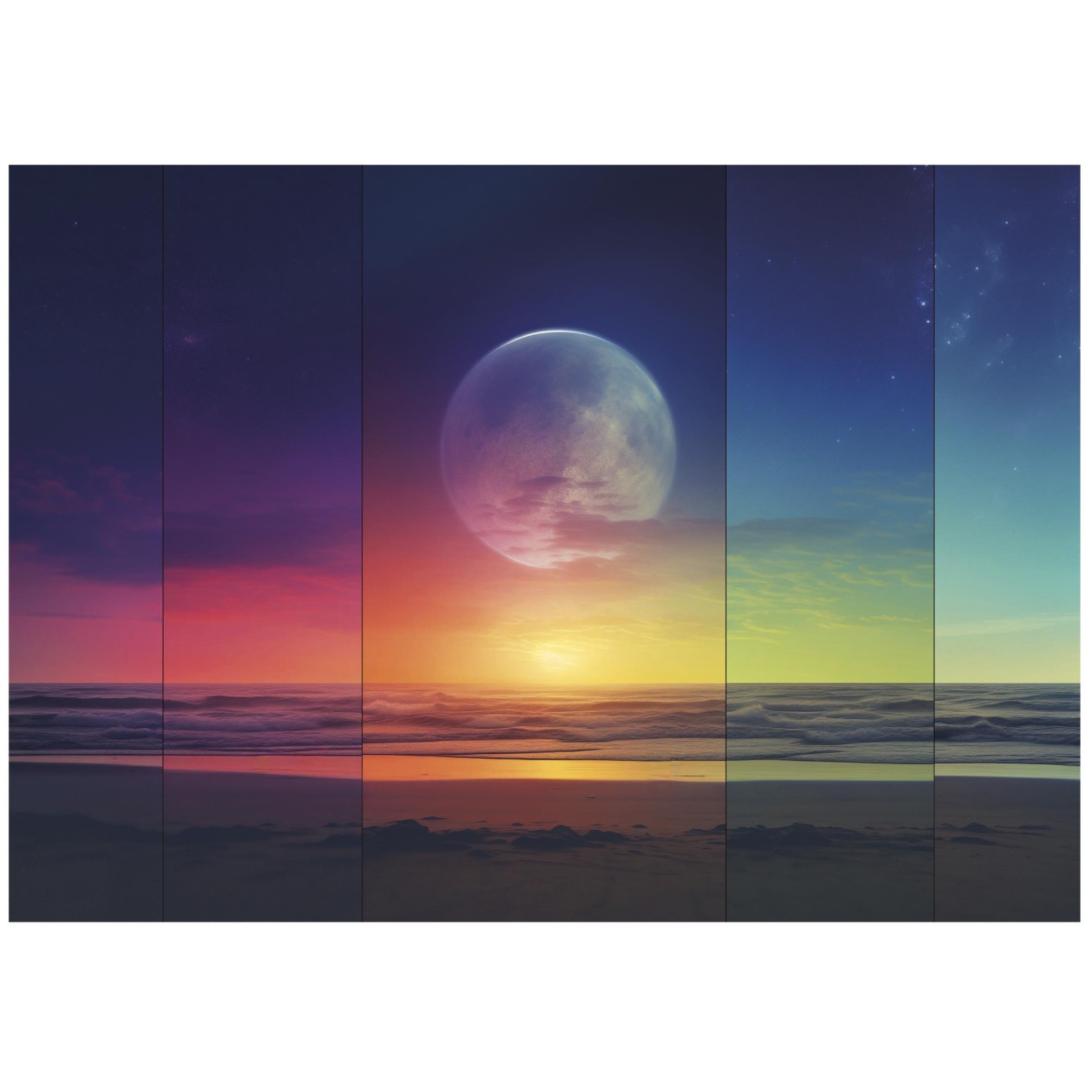 Puzzle, Educa, Space Phases, 1500 pieces