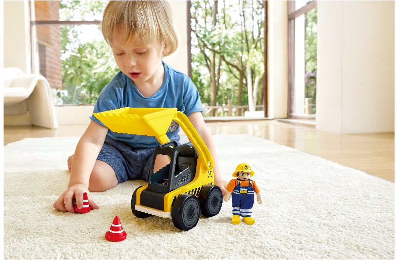 Children's wooden bobcat, Hape