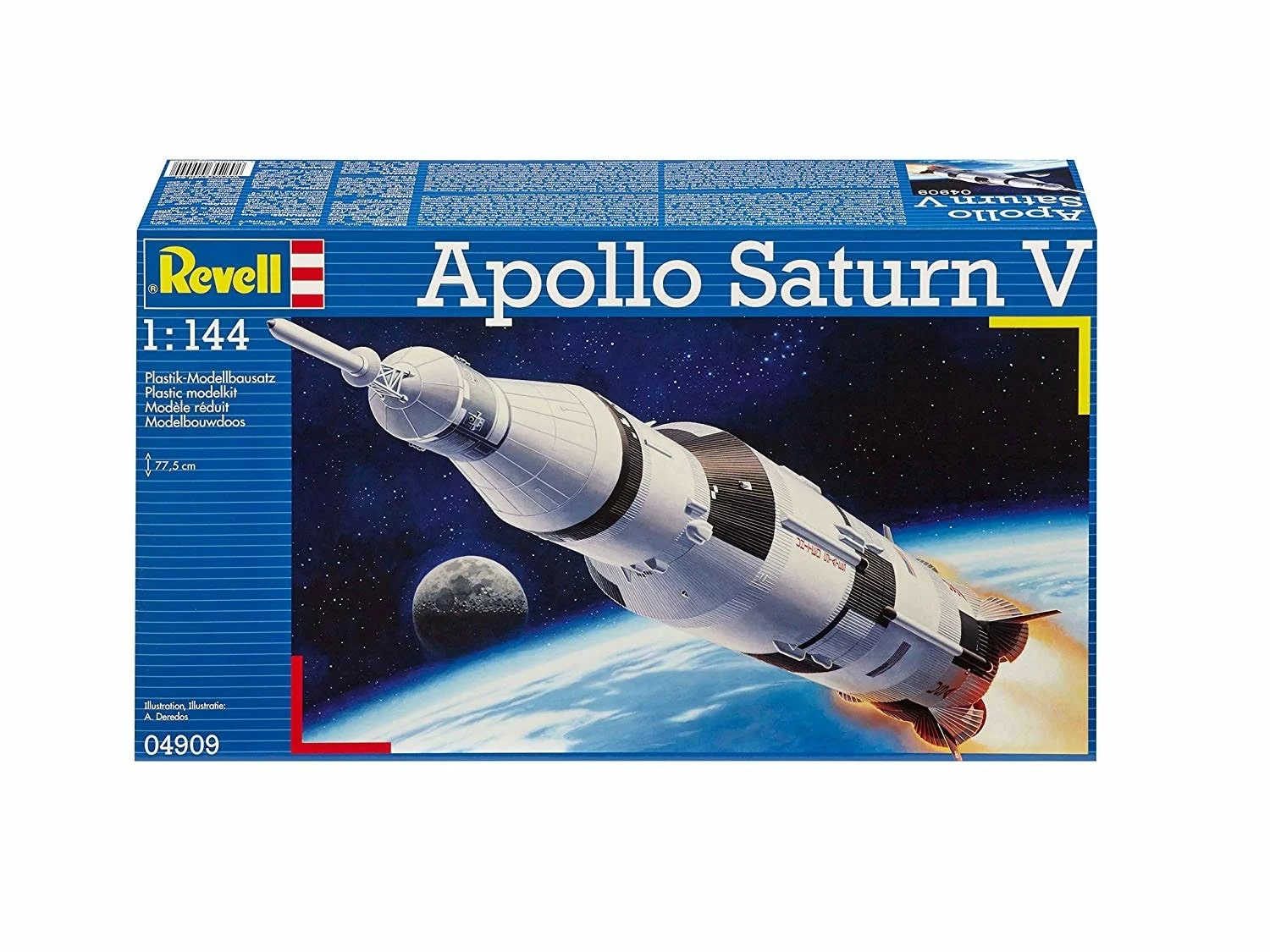 Сглобяем модел Apollo Saturn V, 82 части