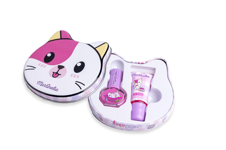 Cosmetic set, Martinelia, Lulu & Duki, Lip gloss and nail polish