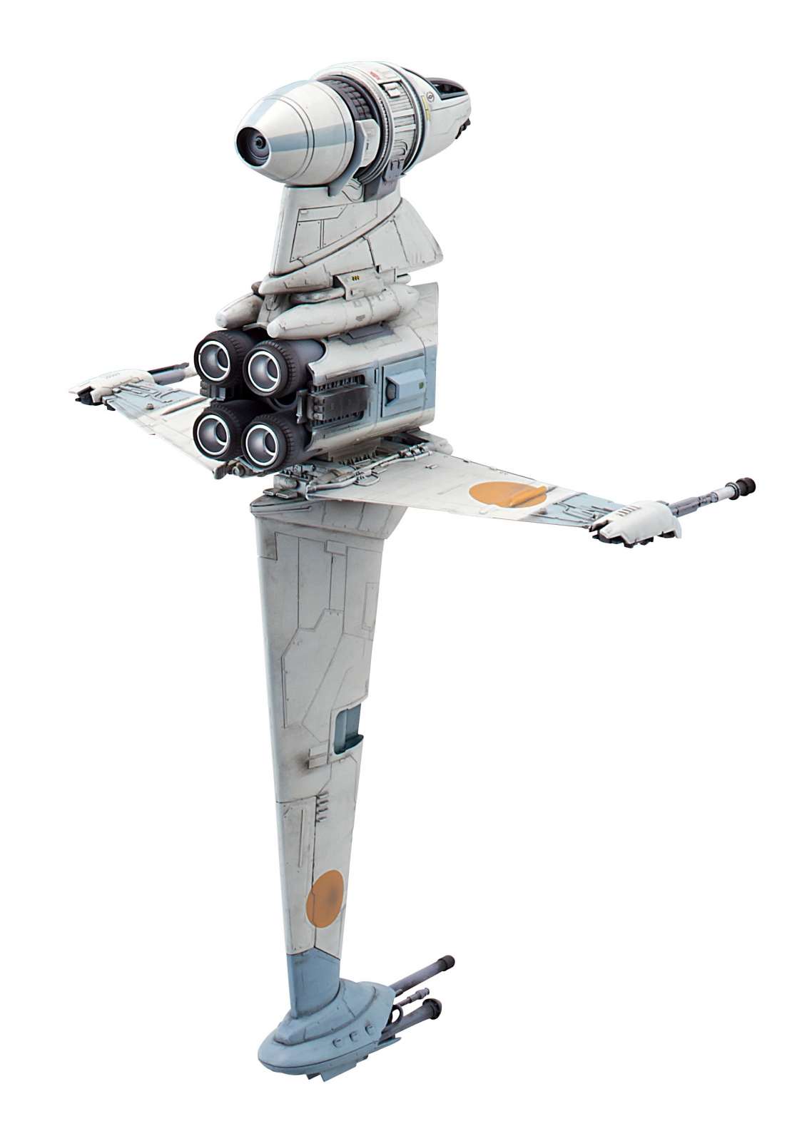 Сглобяем модел, BANDAI, Star Wars, B-Wing Fighter easy-click, 105 части