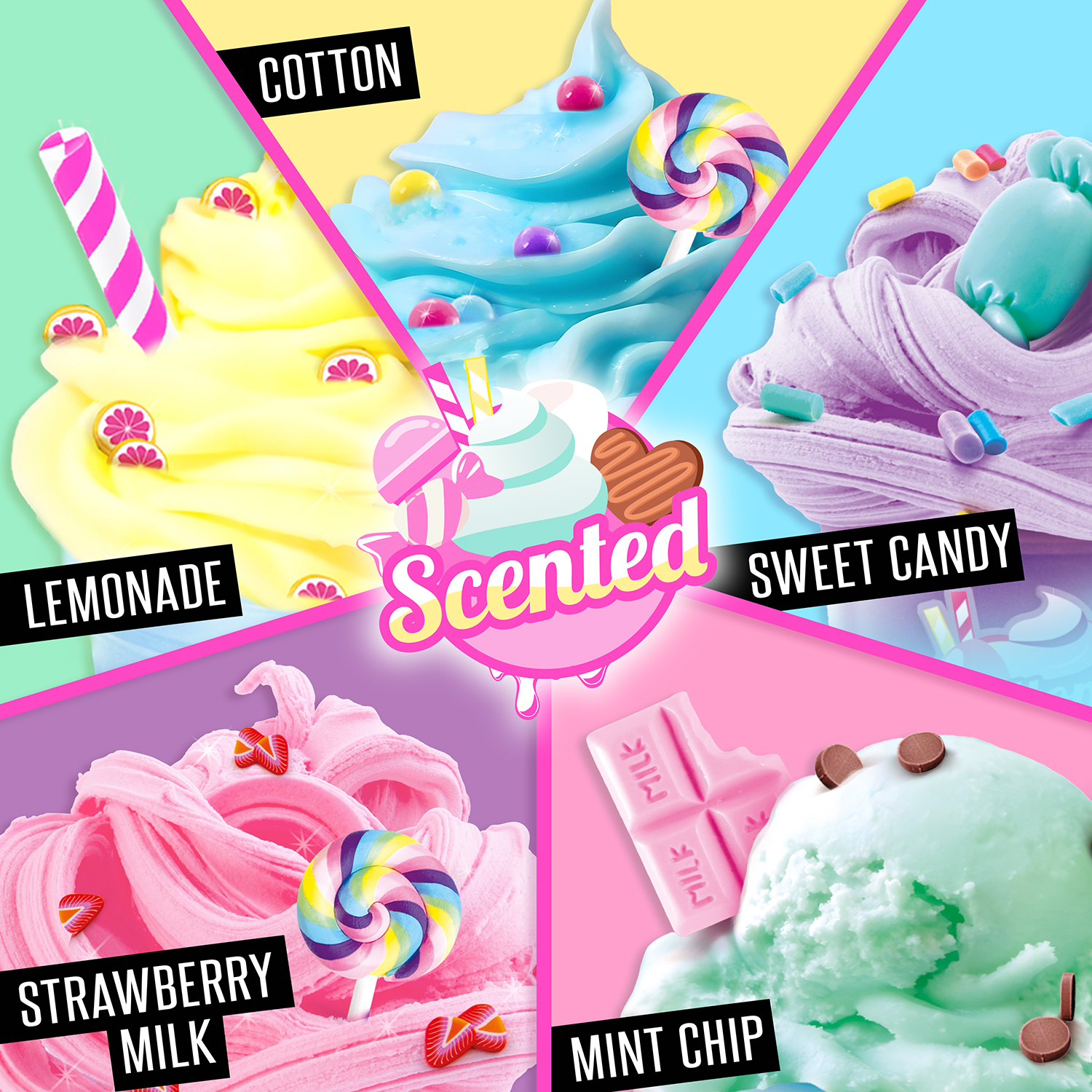 Творчески комплект, Canal Toys, So Slime, Работилница за пухкав слайм