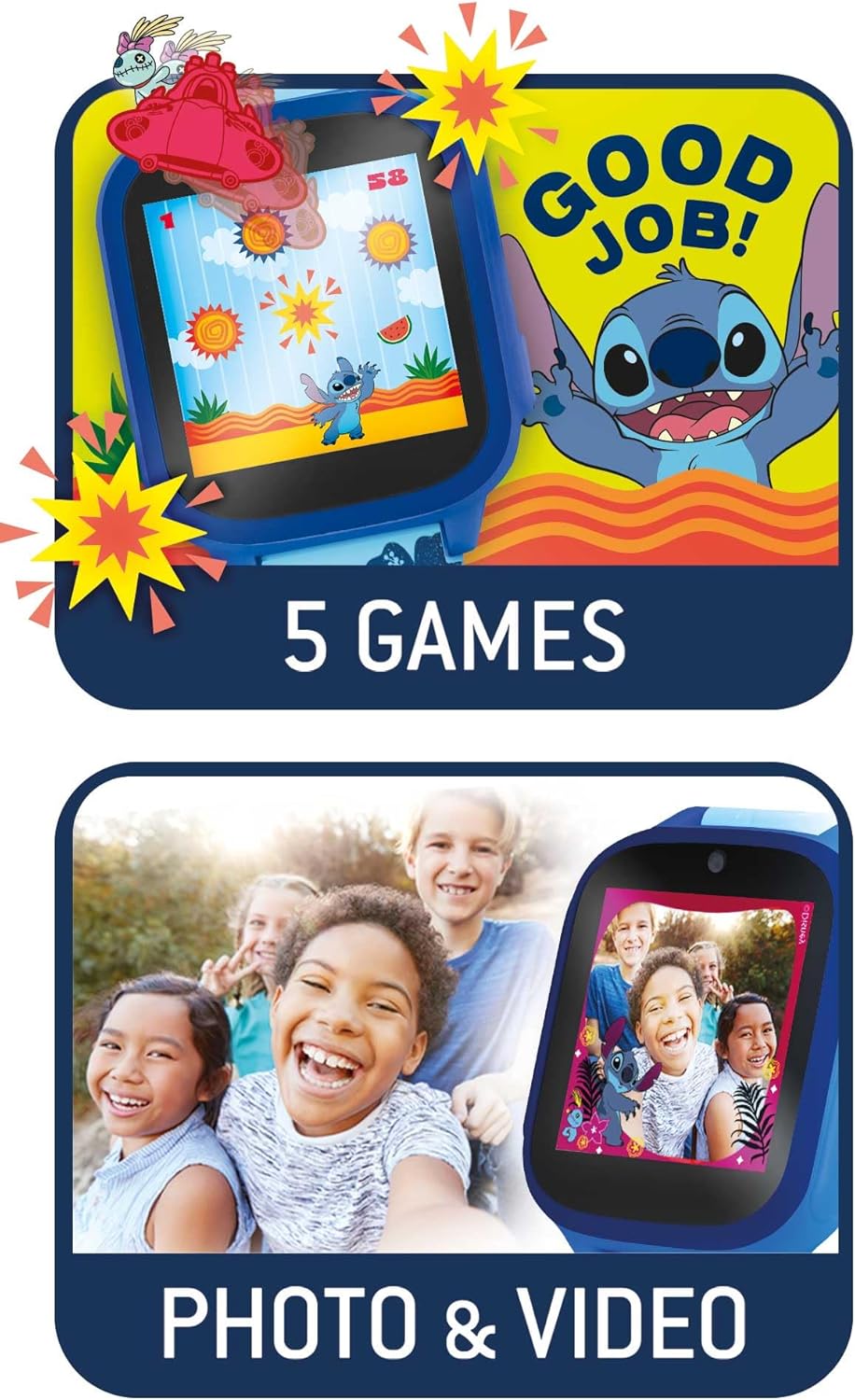 Children's smart watch, Lisciani, Stich