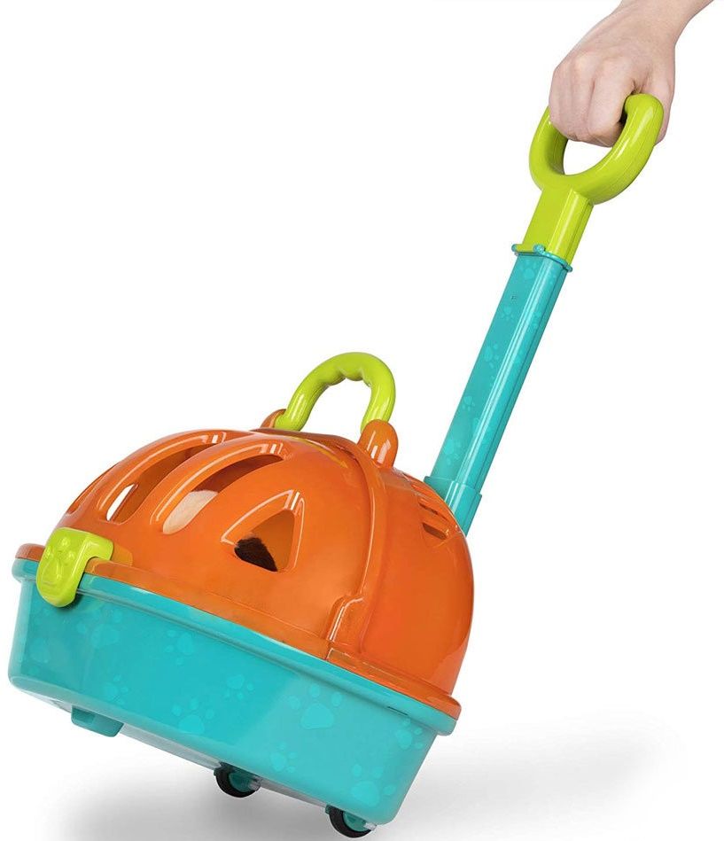 Игрален комплект Ветеринарен център с кученце, 12 части