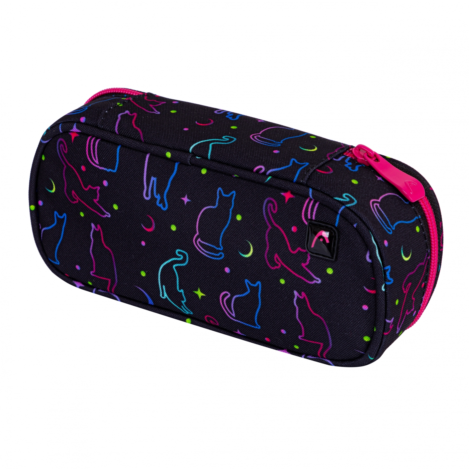 Единичен несесер без аксесоари HEAD Котки в тъмното, AC6,  22 х 9 х 5 см