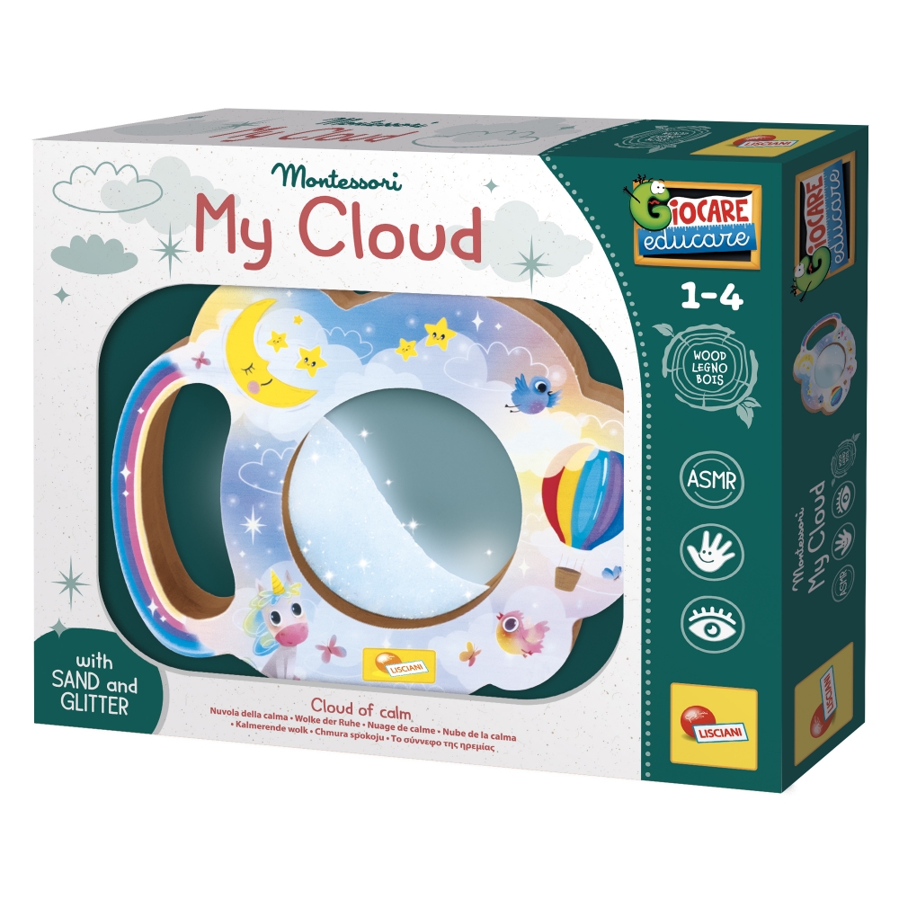 Wooden game, Lisciani, Cloud