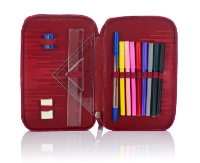 Two pencil case with accessories 2W FC-236 FC Barcelona Barca Fan 7