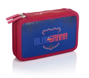 Two pencil case with accessories 2W FC-236 FC Barcelona Barca Fan 7