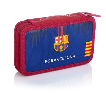 Two pencil case with accessories 2W FC-236 FC Barcelona Barca Fan 7