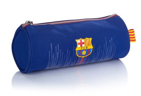FC-226 FC Barcelona Barca Fan Round Toiletry Bag 7