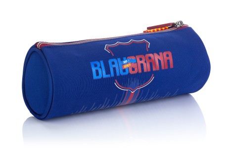 FC-226 FC Barcelona Barca Fan Round Toiletry Bag 7