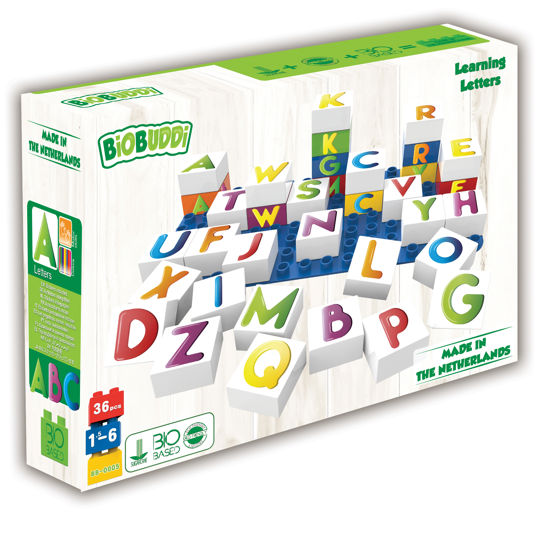 Конструктор Кубчета с букви