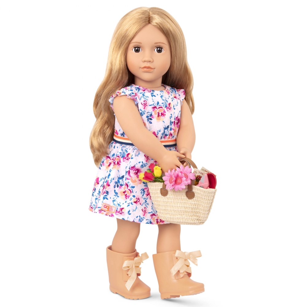 Doll, Battat, Our Generation, Sage with accessories, 46 cm
