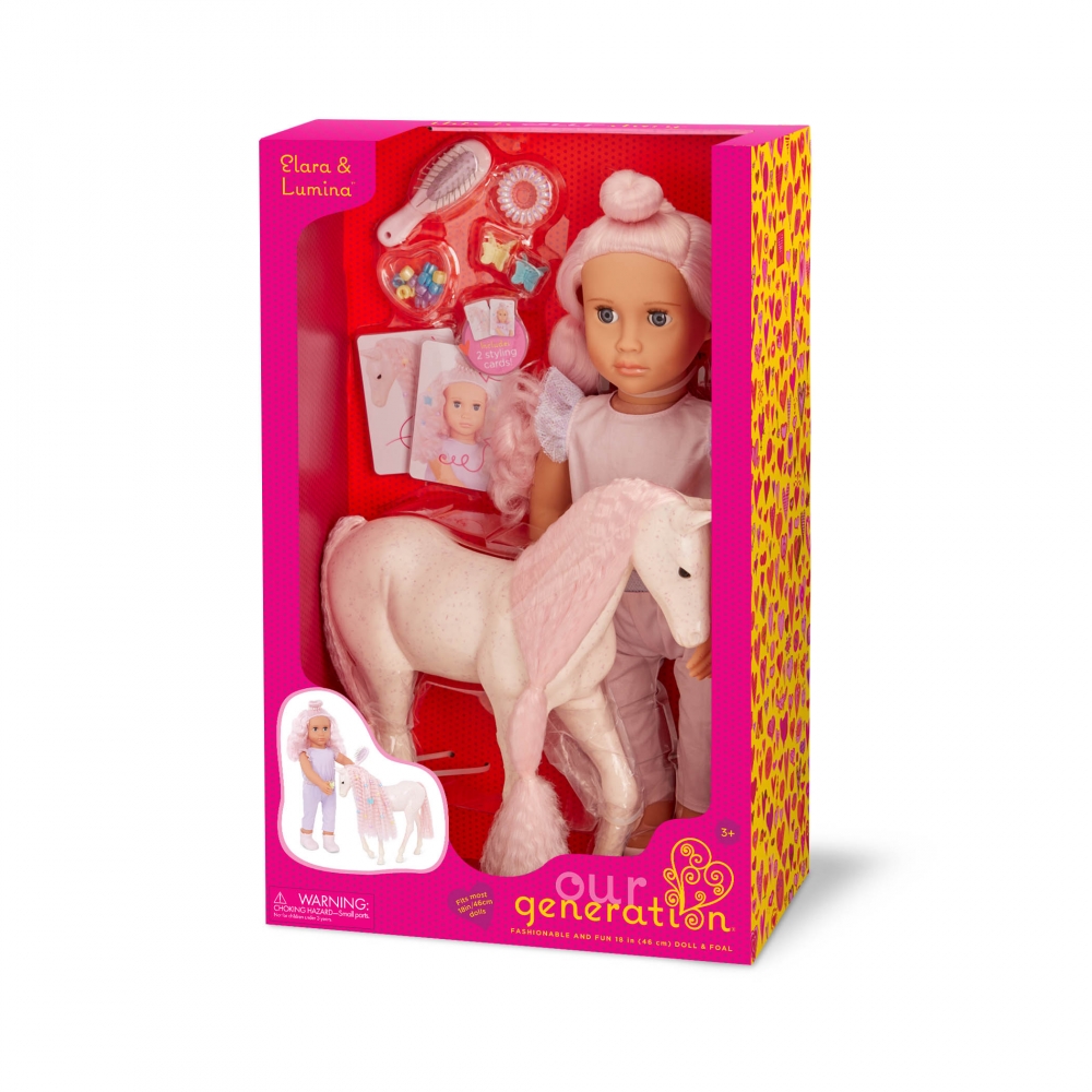 Doll, Battat, Our Generation, Elara and Lumina, 46 cm