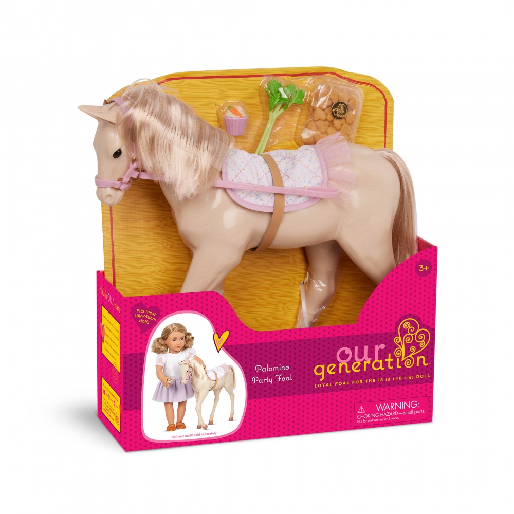 Horse, Battat, Our Generation, Palomino with accessories