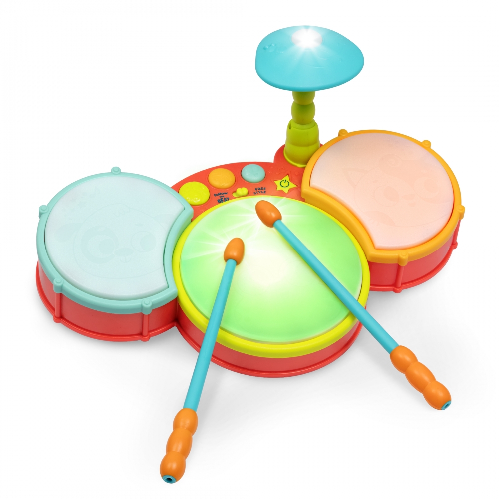 Children's drums with light, Battat