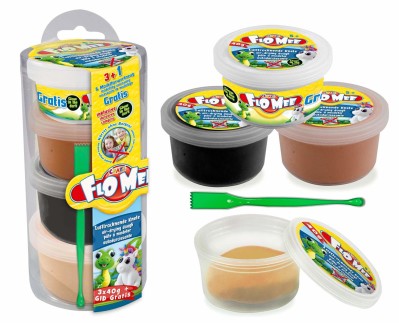 Разноцветен моделин – комплект 4бр.