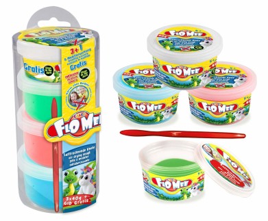 Разноцветен моделин – комплект 4бр.