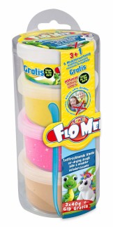 Разноцветен моделин – комплект 4бр.