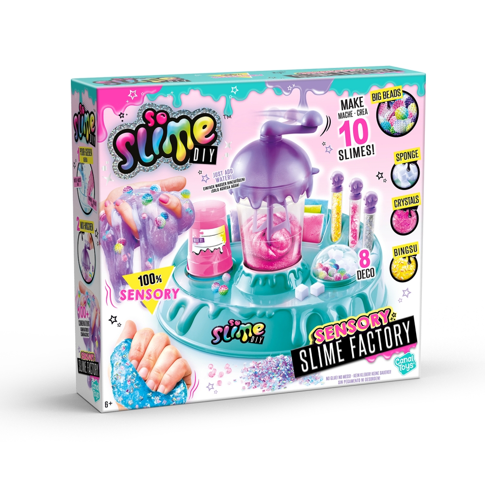 Creative kit, Canal Toys, So Slime, Sensory Slime Workshop