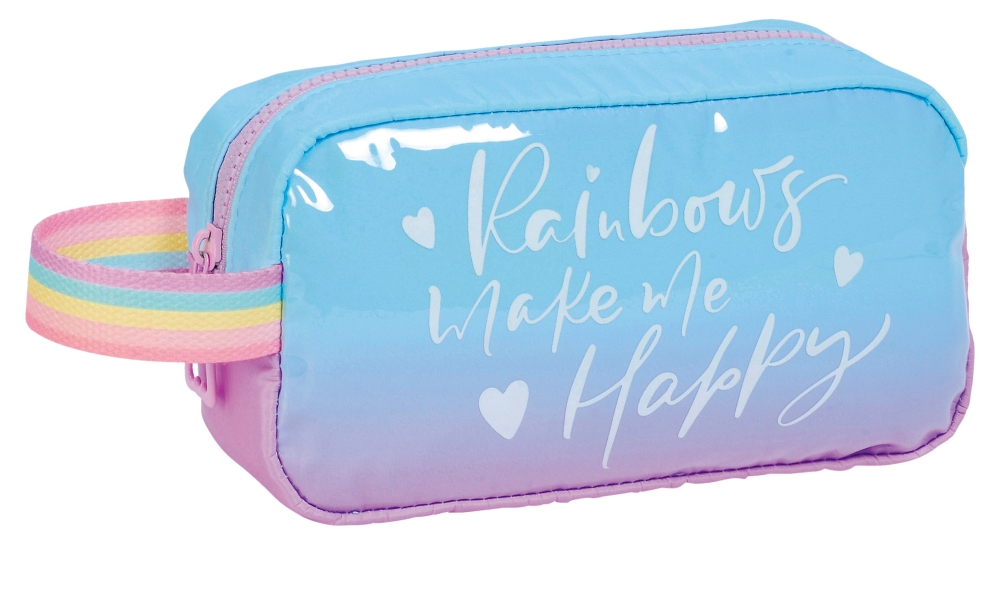 Несесер Marshmallow, Rainbow, 11х21х7cм, Син