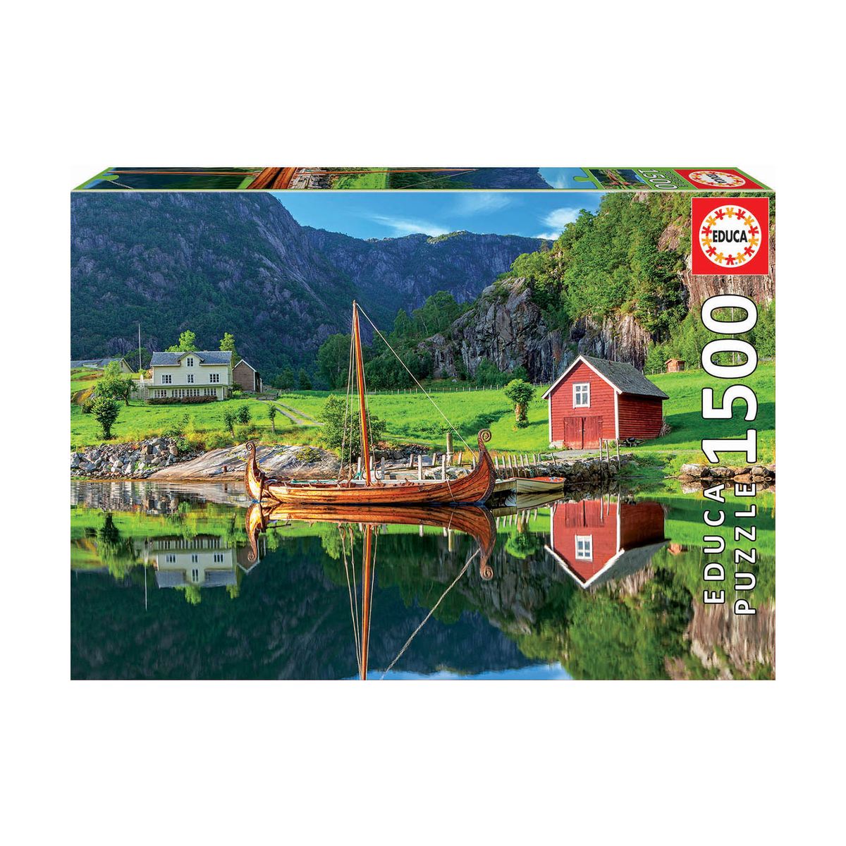 Викингски кораб – пъзел 1500 части