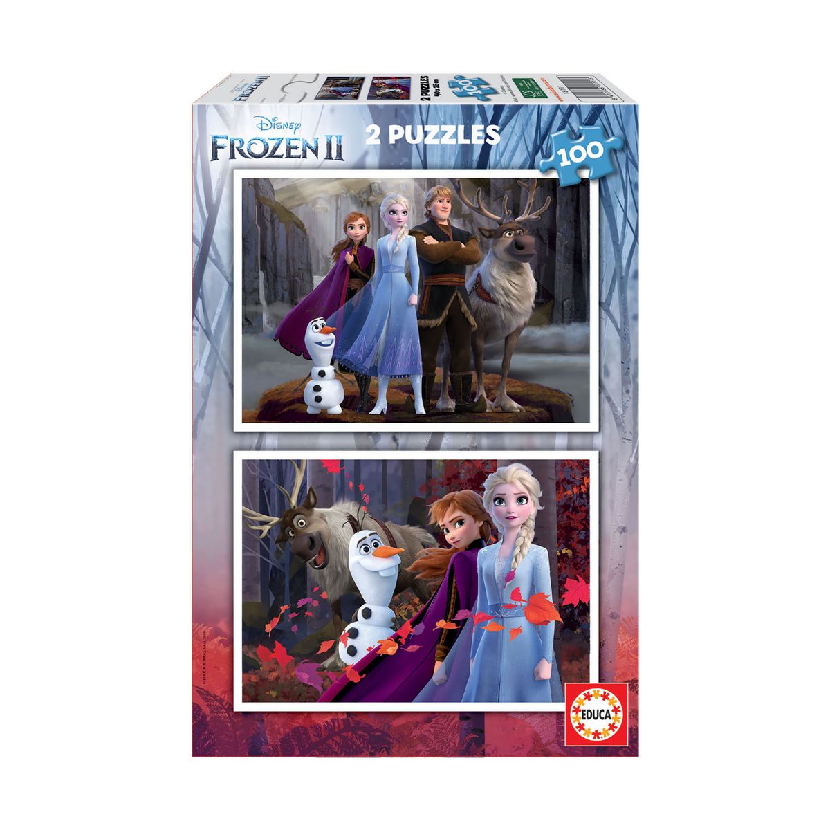 Frozen 2 - puzzle 2x100 pieces