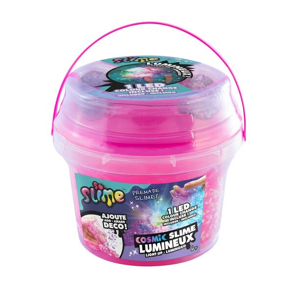 Творчески комплект, Canal Toys, Светещ космически слайм в кофичка, Многоцветен