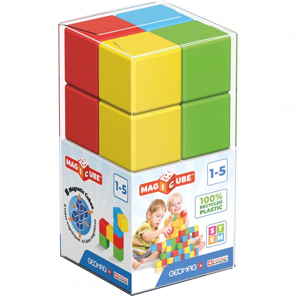 Магнитен конструктор Magicube, Full Color, 8 части