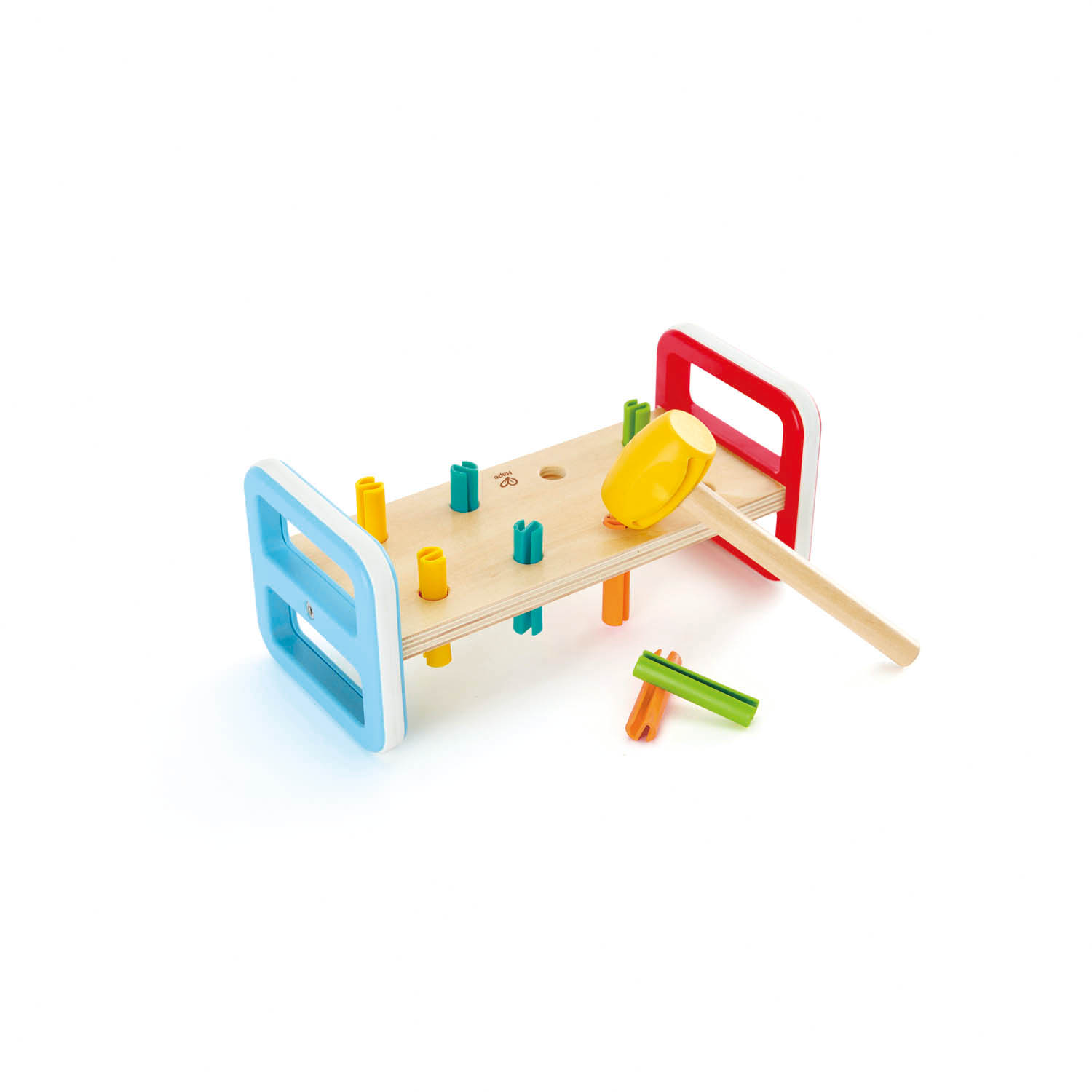 Дървена игра с чукче дъга H0506