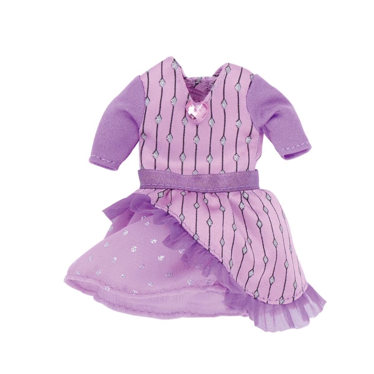 Purple ball gown - 16.5 cm