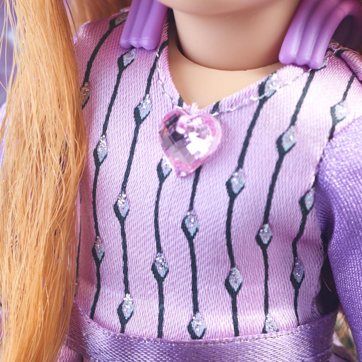 Purple ball gown - 16.5 cm