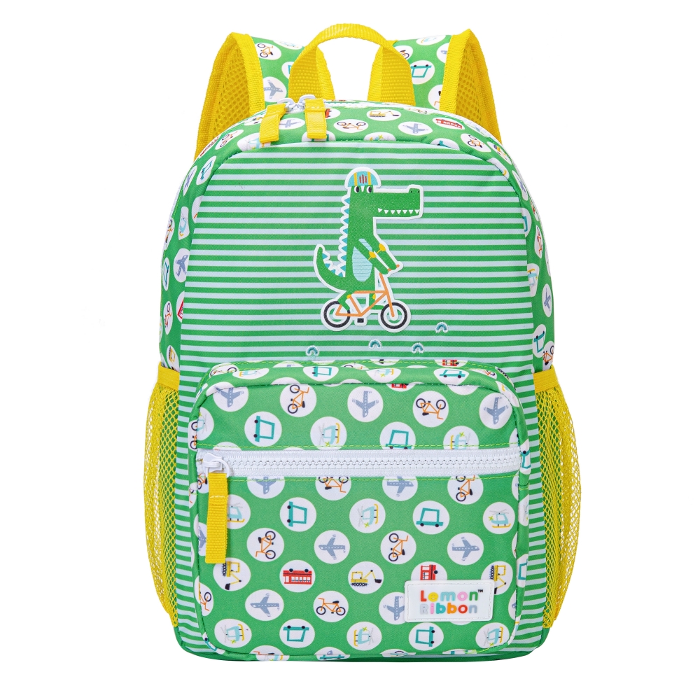 Детска раница Kstationery, Lemon Ribbon, Крокодил, 32.5х22х11cм