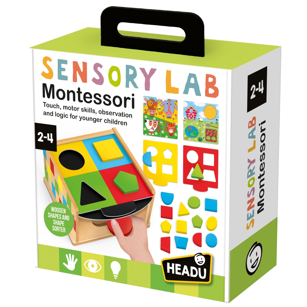 Educational set, Headu, Montessori, Sensory laboratory