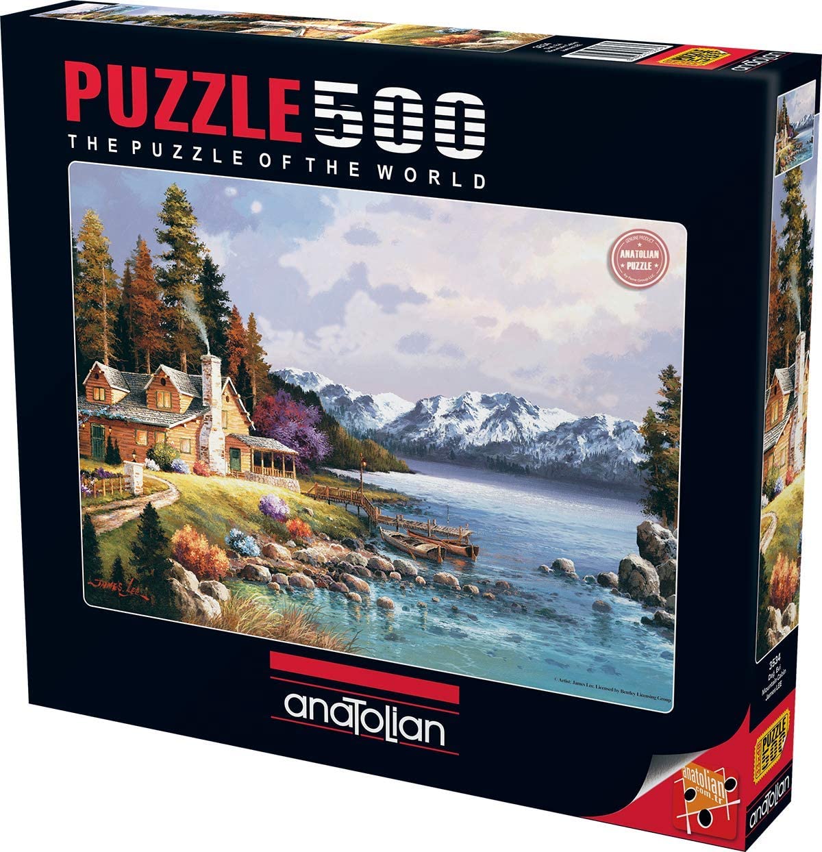 Mountain hut - 500 piece puzzle