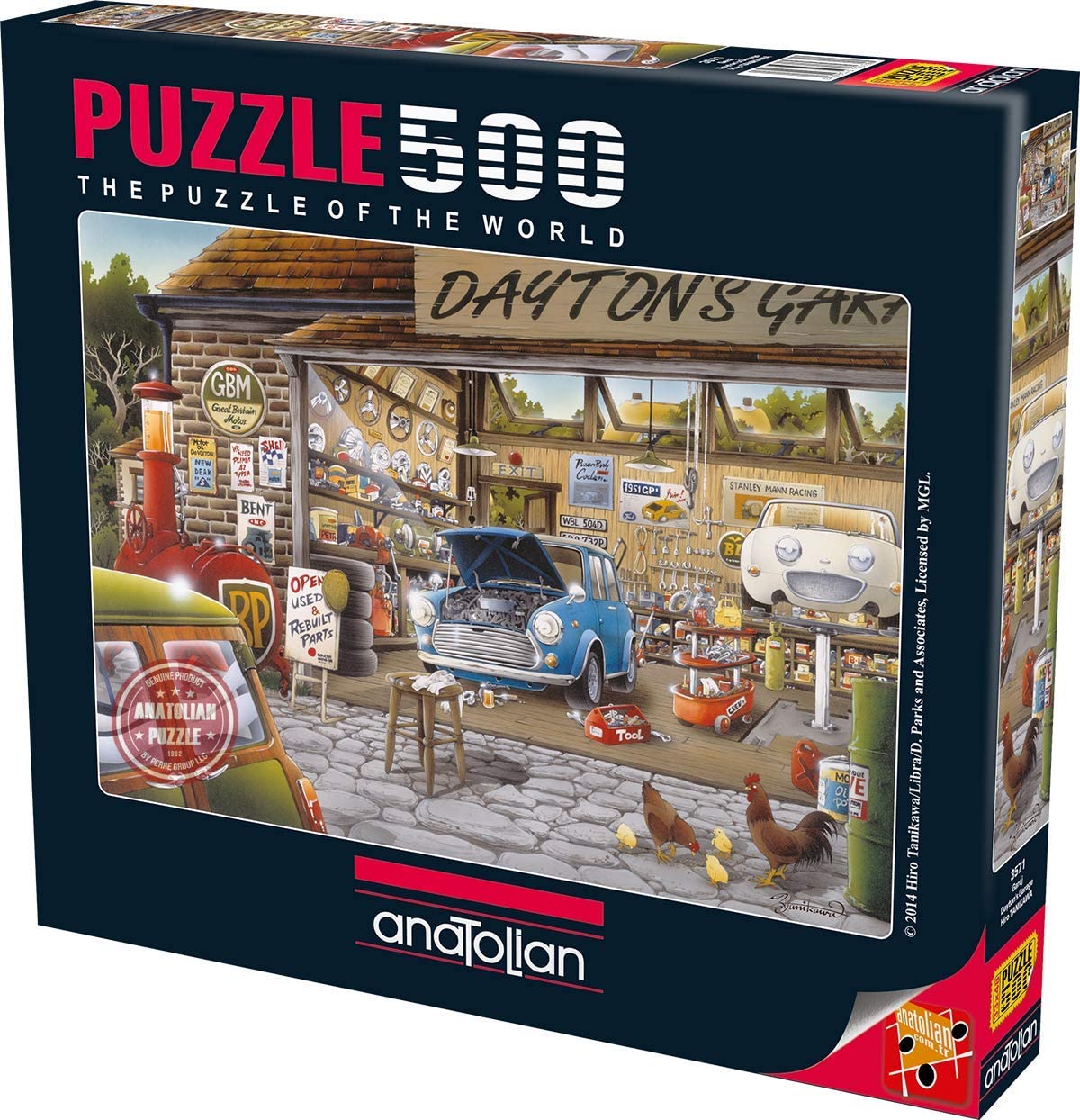 Dayton's Garage - 500 Piece Jigsaw Puzzle