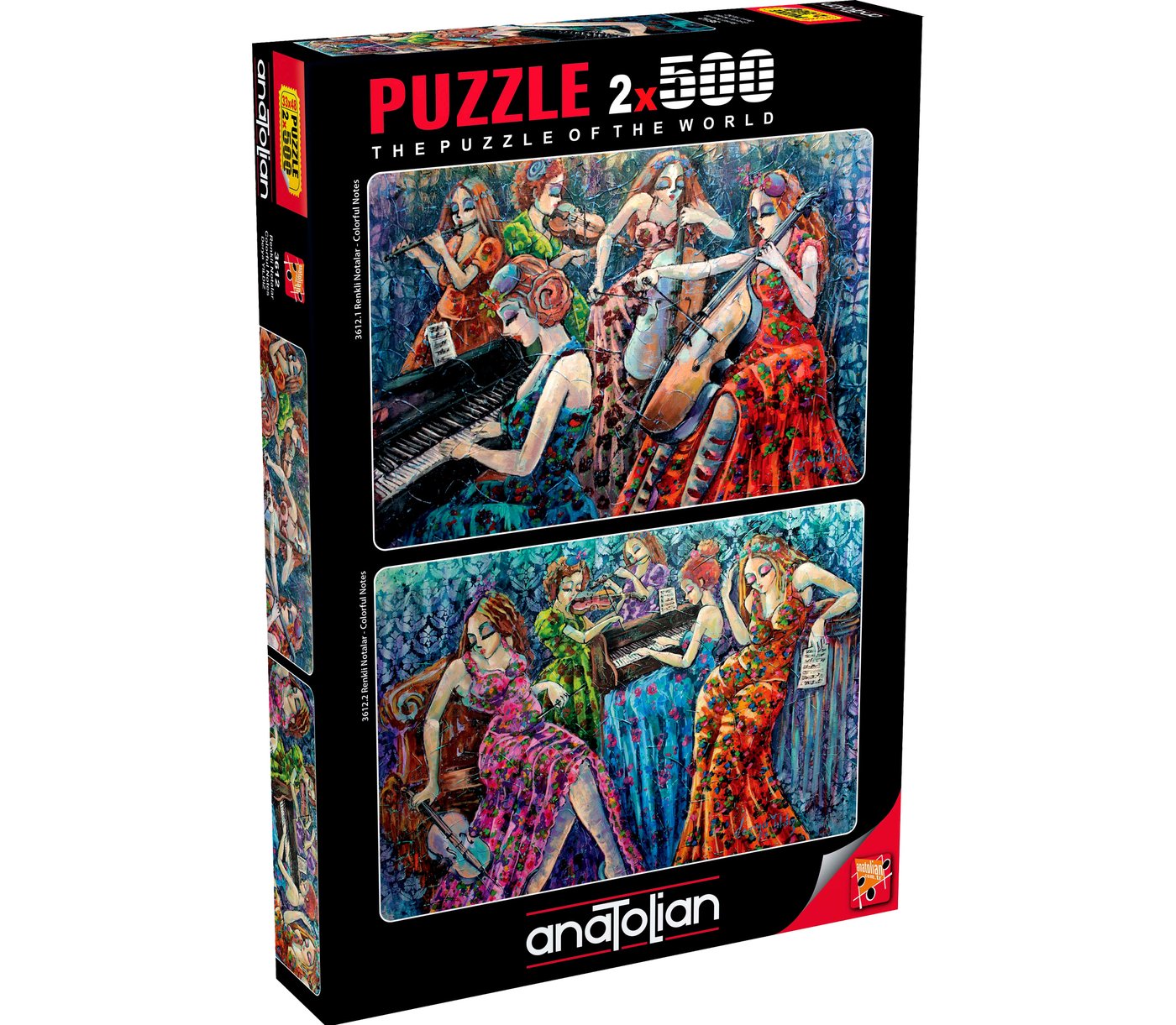 Color notes - 500 pieces