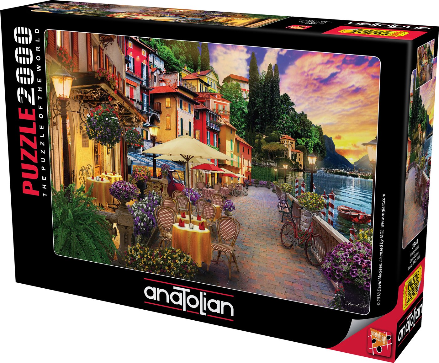 Lake Como - 2000 piece puzzle