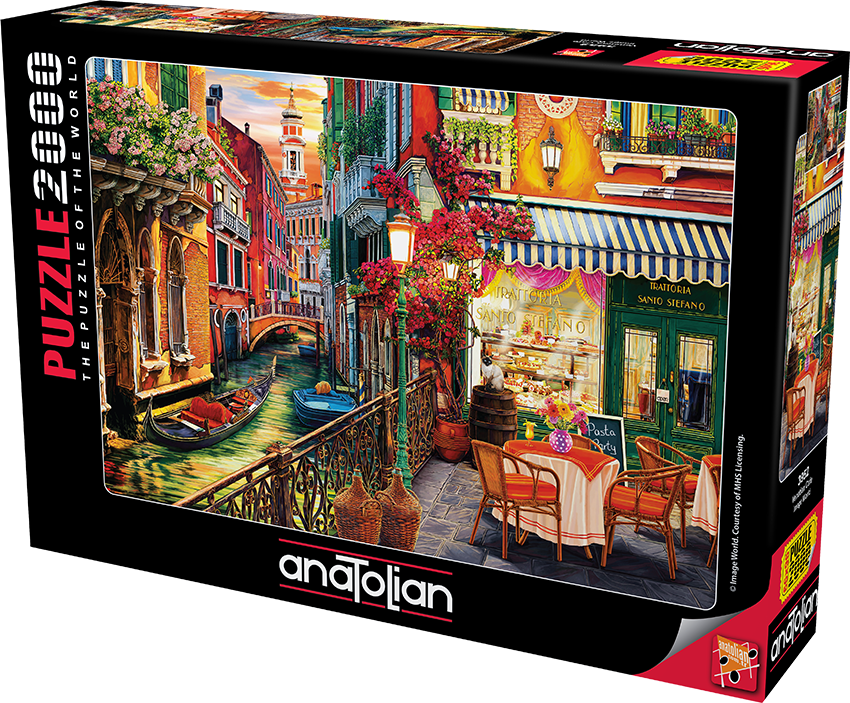 Venetian cafe - puzzle 2000 pieces