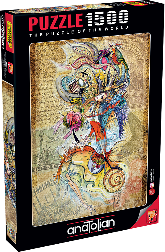 Черкезко момиче - пъзел 1500 части