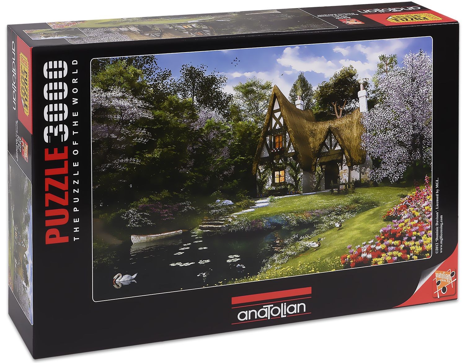 Home by the lake - 3000 piece puzzle